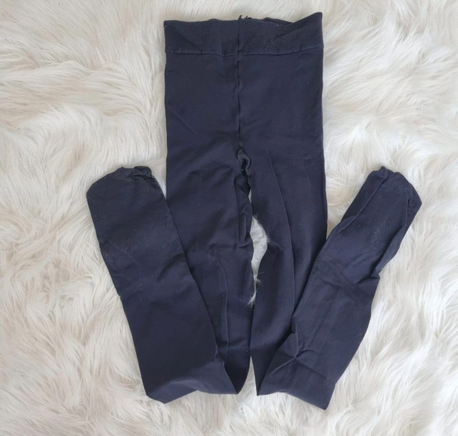 Nouveau pantalon opaque gris foncé / noir - Taille L – photo 6